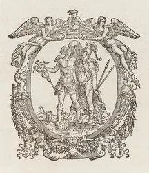 ヴェネツィアのグアルティロスコットプリンターが1550年から1555年の間に使用したプリンターデバイス